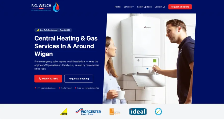 FG Welch website